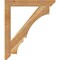 Ekena Millwork Balboa Slat Rough Sawn Bracket, Western Red Cedar, 4"W x 34"D x 40"H BKT04X34X40BOA06RWR - alternate 3